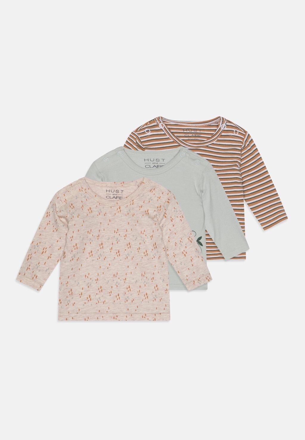 

Топ с длинными рукавами AMAR UNISEX 3 PACK Hust & Claire, цвет pearl blue