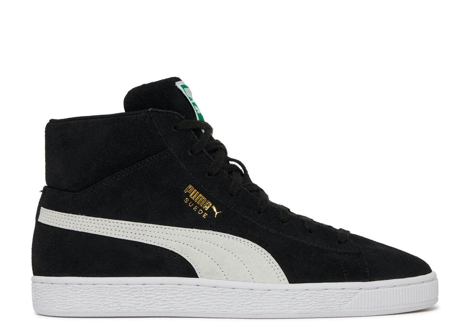 

Кроссовки Puma Suede Mid 21 'Black', черный