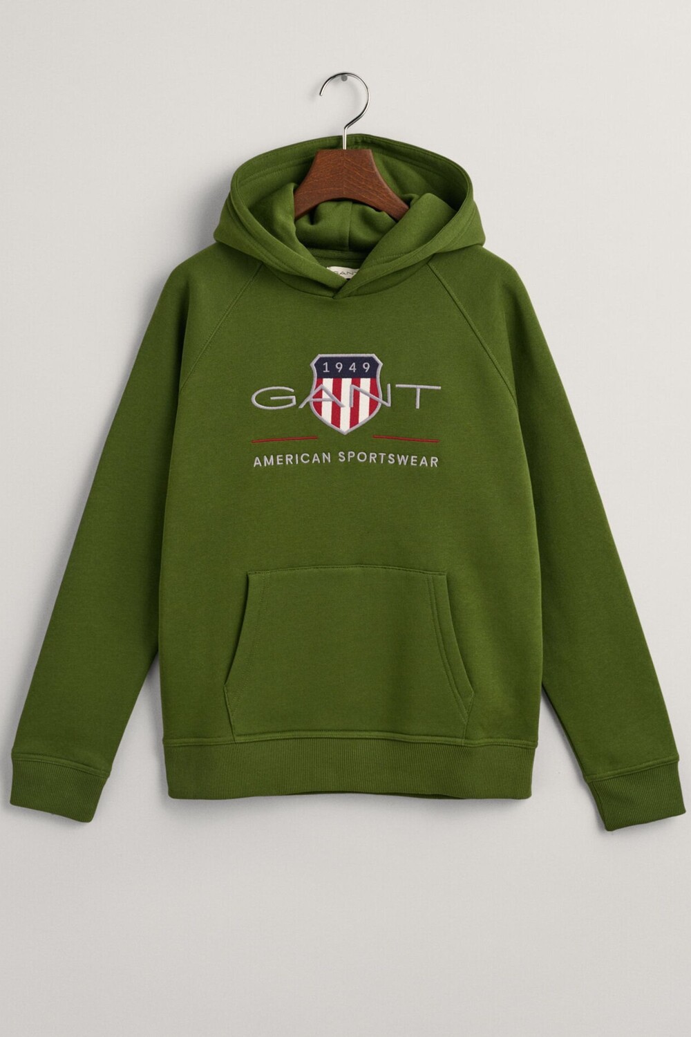 

Толстовка с логотипом Gant Archive Shield GANT, зеленый