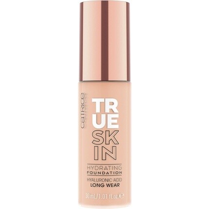 

Catrice True Skin Hydrating Foundation с гиалуроновой кислотой 30 мл 010 Cool Cashmere - телесный матирующий стойкий веганский макияж