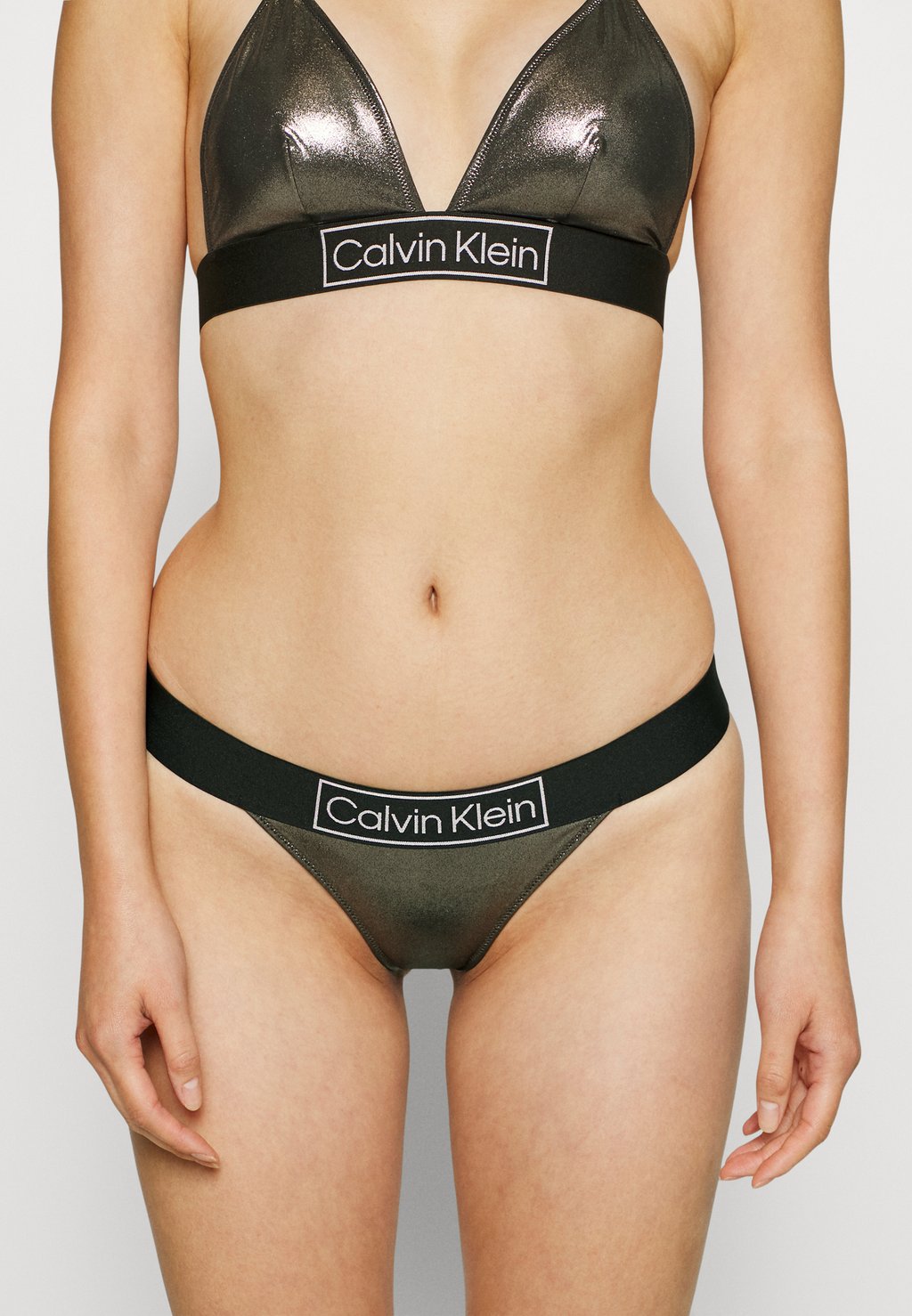 

Низ бикини БРАЗИЛЬСКИЙ Calvin Klein Swimwear, черный