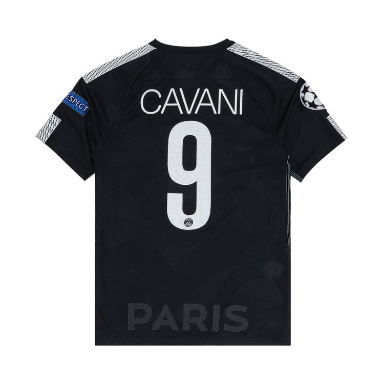 

Джерси Paris Saint-Germain Pre-Owned Paris Saint-Germain Cavani #9 Third Stadium 'Black', черный