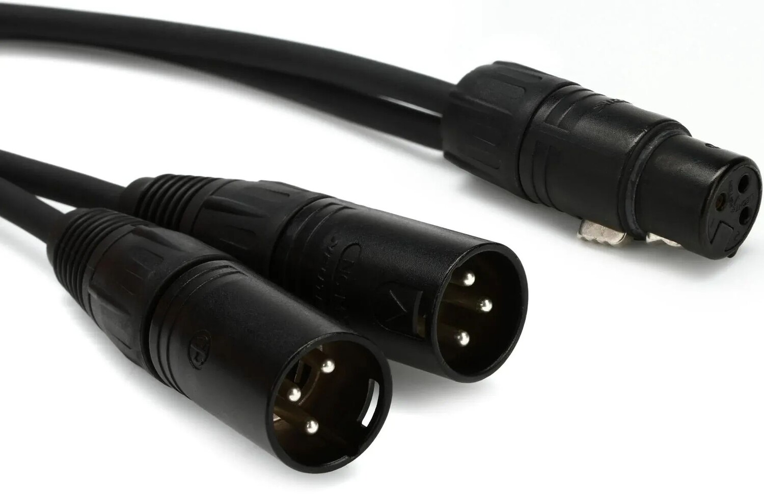 

Pro Co 1 фут YMXF2XM-1 XLRF к (2) Y-образному кабелю XLRM