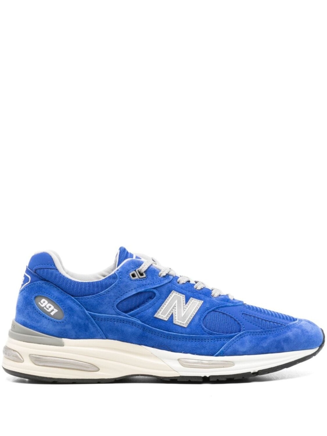 

Кроссовки New Balance 991v2 With Logo Patch, синий/белый