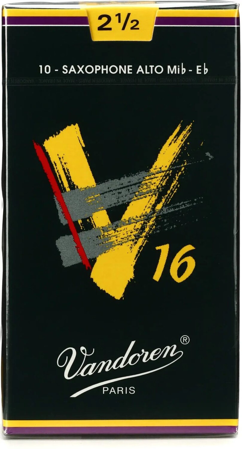 

Vandoren SR7025 — Трости для альт-саксофона V16 — 2,5 (10 шт.)