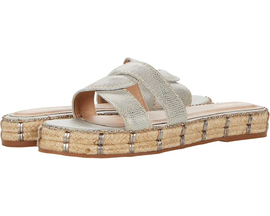 

Сандалии KAANAS Oia Infinity Flatform, серебряный