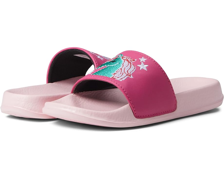 цена Сандалии Hatley Playful Horses Slide On Sandals, розовый