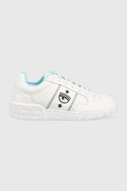 

Кроссовки Cf1 Low кожаные Chiara Ferragni, белый