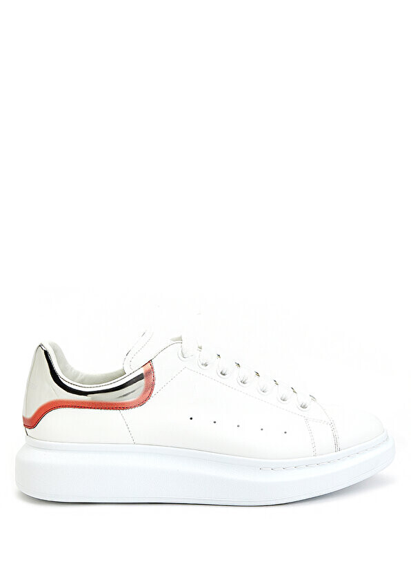 

Белые мужские кожаные кроссовки oversize Alexander McQueen, Белый