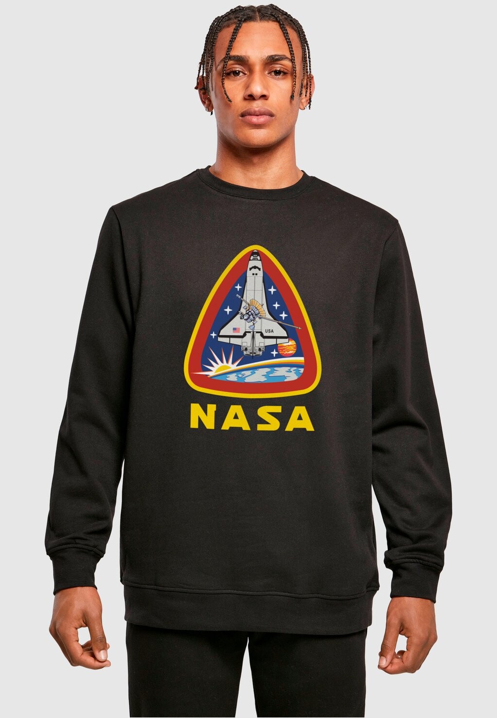 

Толстовка NASA LIFT OFF CREWNECK Merchcode, цвет black
