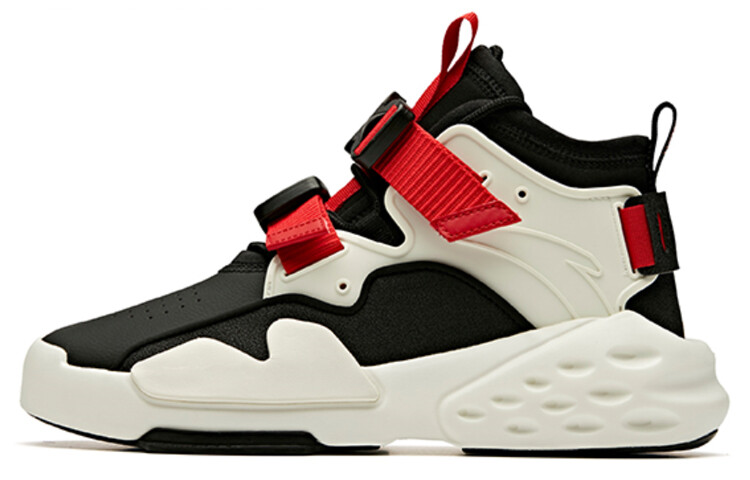 

ANTA Bastard Lifestyle Shoes Men High-top White/Red/Black