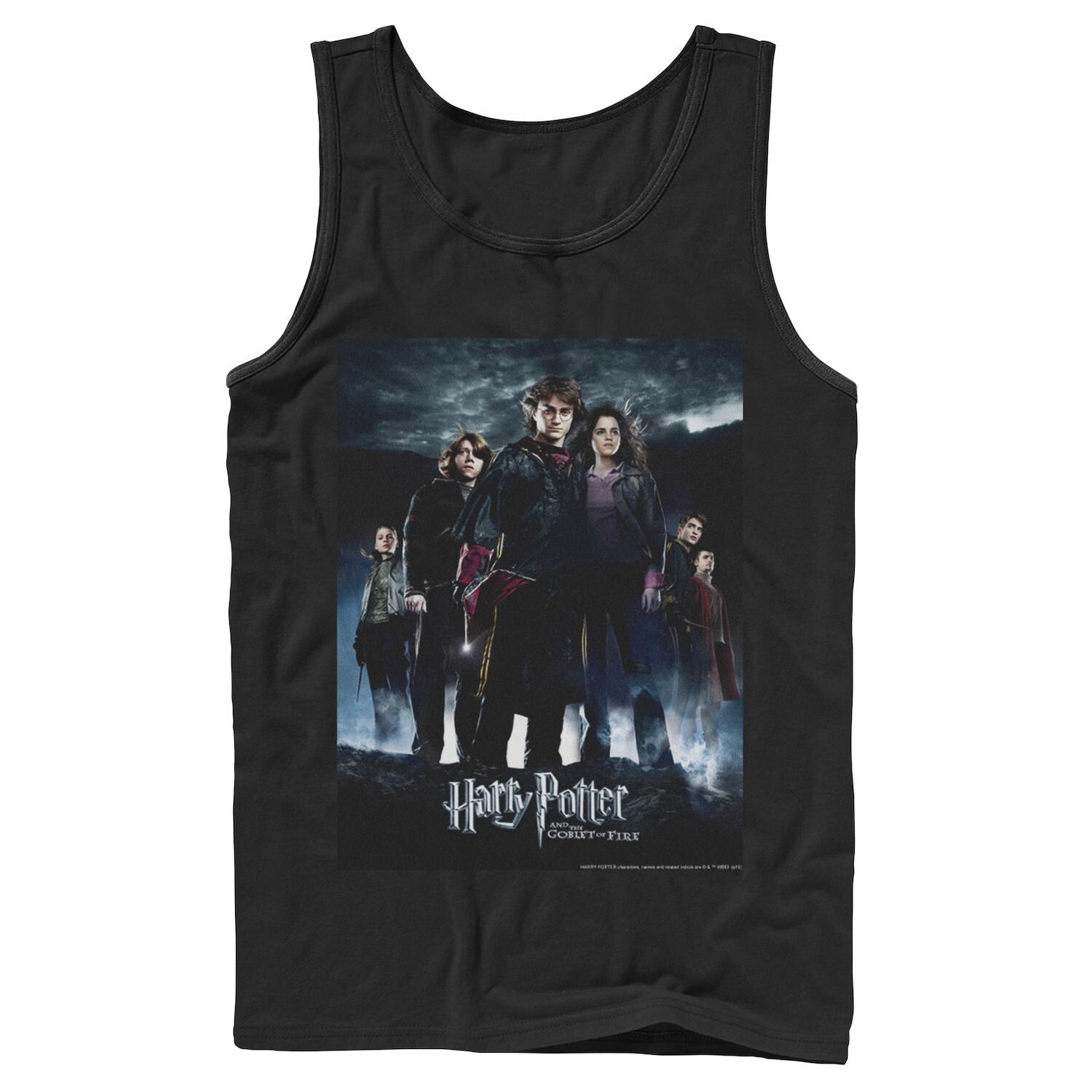 

Мужская майка с графическим плакатом «Гарри Поттер и Кубок огня» Harry Potter