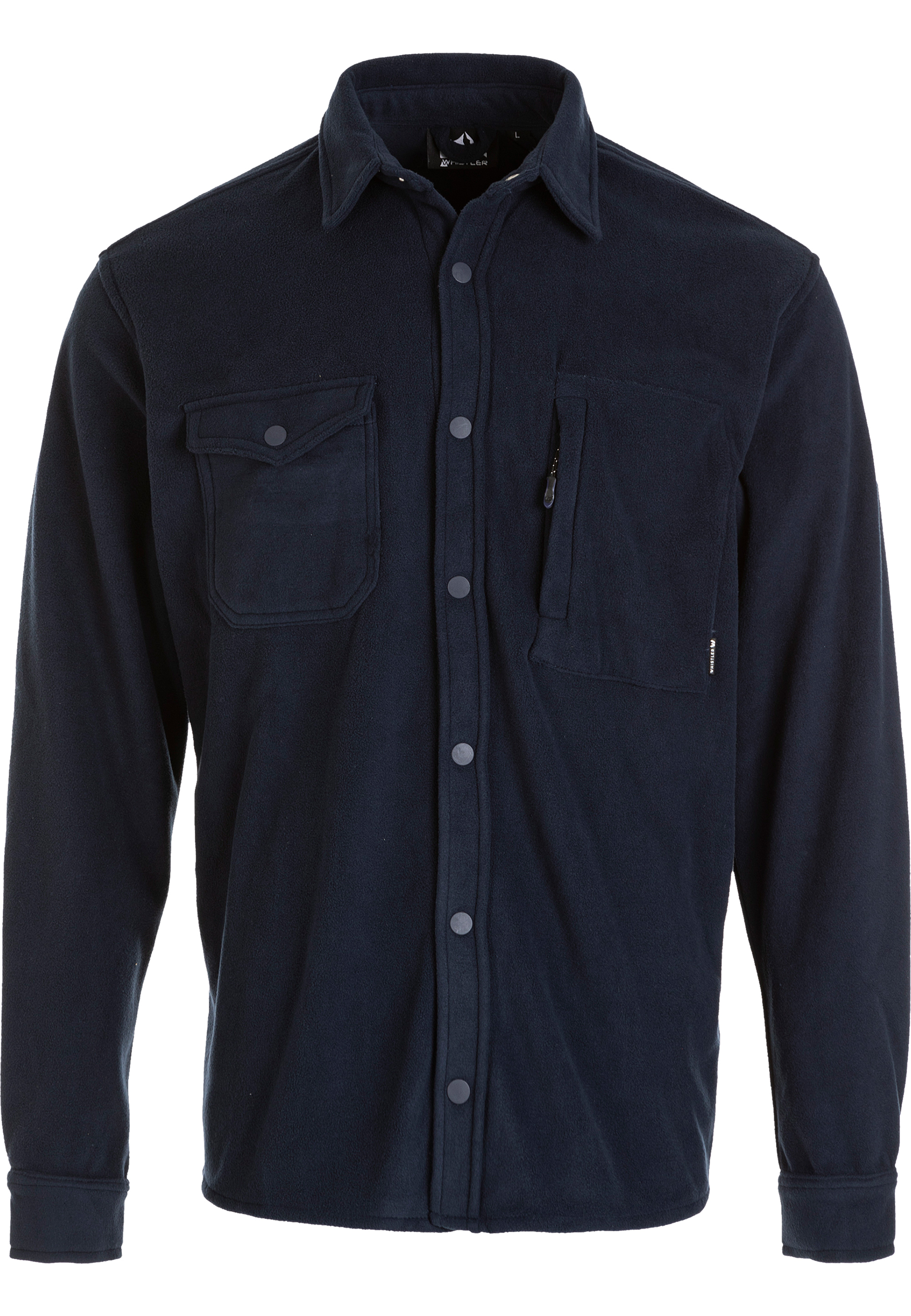 Рубашка Whistler Fleece Enzo, цвет 2048 Navy Blazer