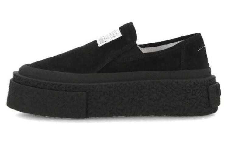 

Кроссовки MM6 Maison Margiela Skateboarding Shoes Women's Low-top Black, черный