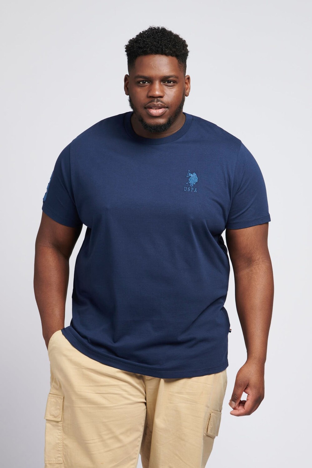 

Большая футболка Player 3 U.S. Polo Assn, синий