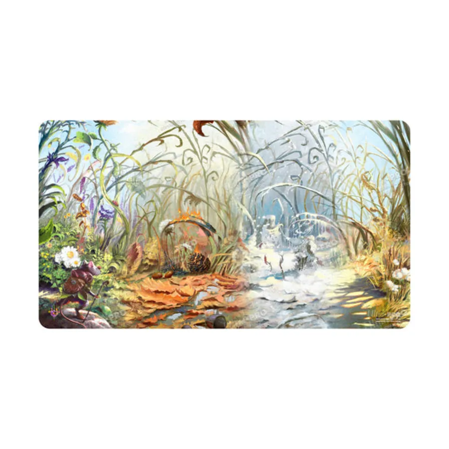 

Сезонные земли — Равнины (Four Seasons), Official Magic - The Gathering - Playmats - Bloomburrow