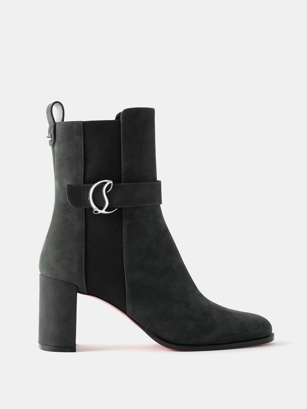 

Замшевые ботинки челси cl 70 Christian Louboutin, черный