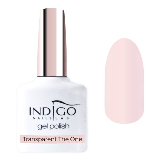 

Гибридный лак для ногтей Indigo, прозрачный The One, 7 мл, Indigo Nails Lab