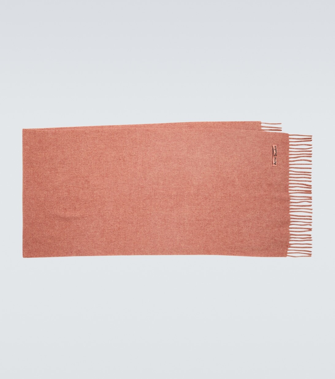 

Шерстяной шарф Acne Studios, розовый