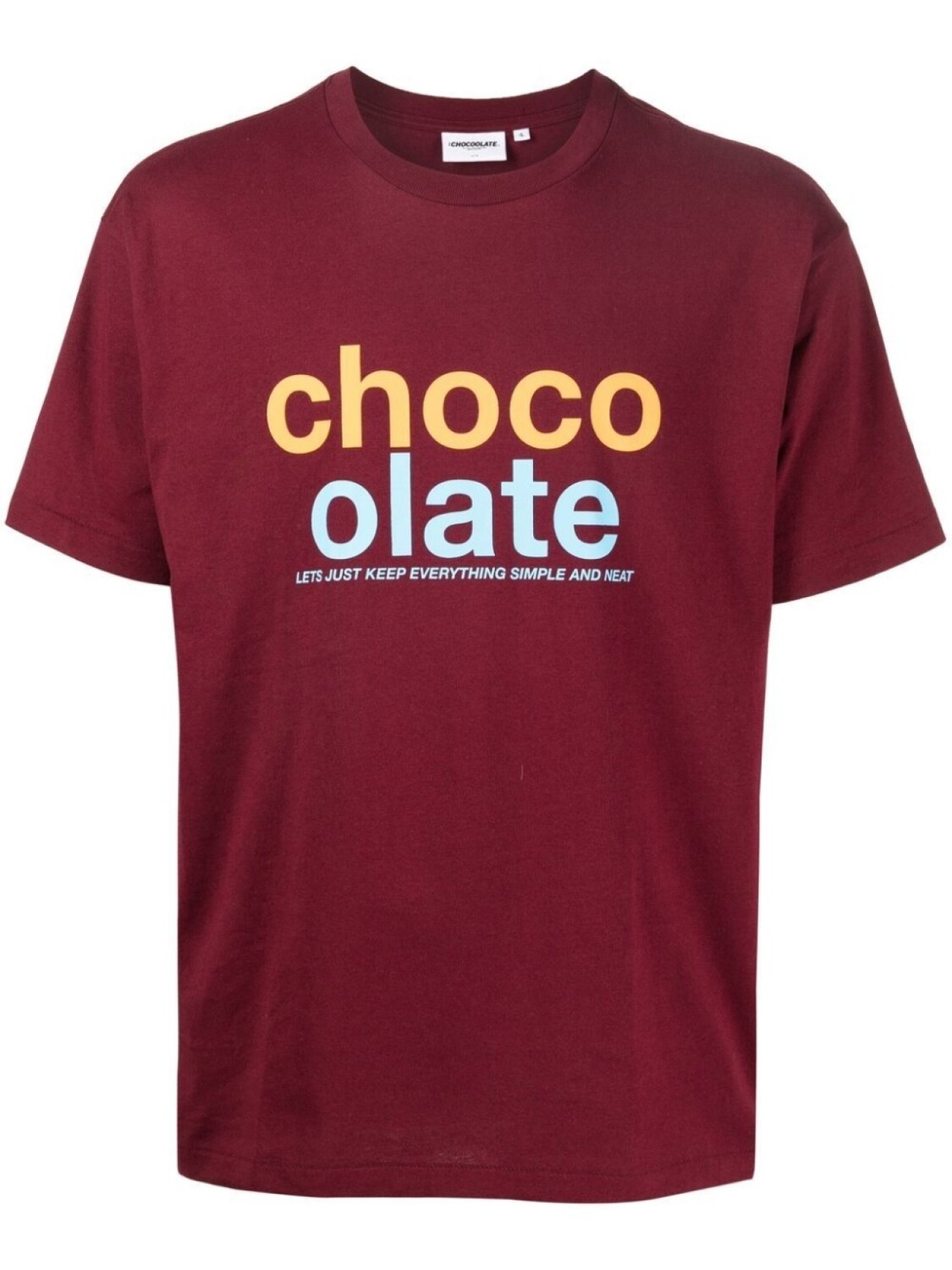 

Футболка с логотипом CHOCOOLATE, красный