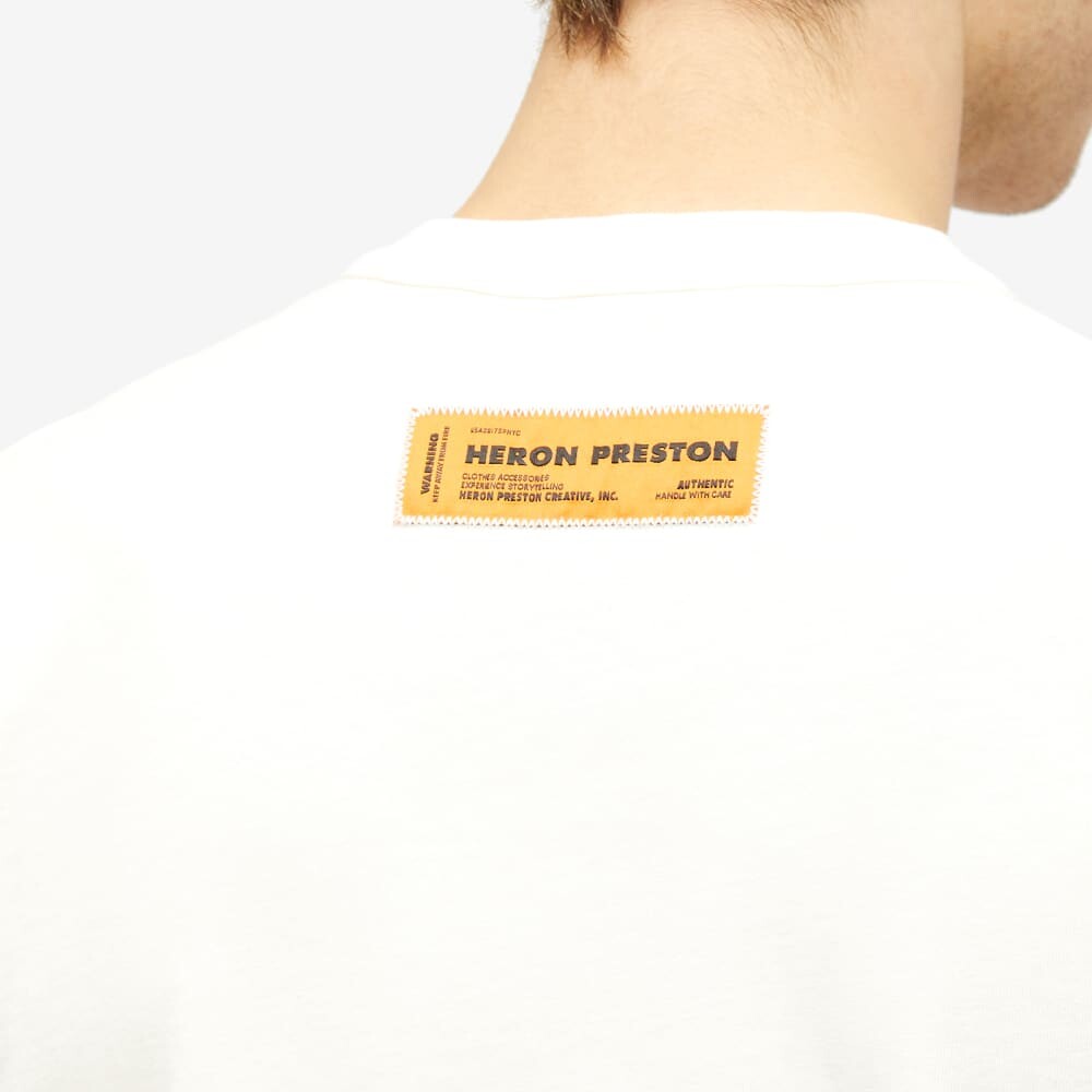 

Футболка Heron Preston с цензурой Heron, слоновая кость, Бежевый