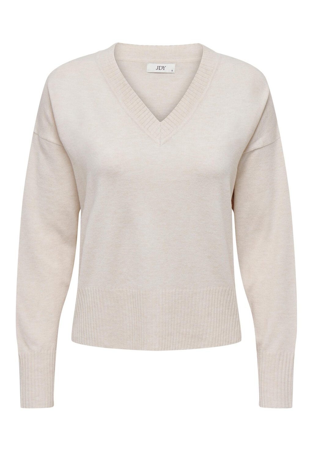 

Свитер Jdyprime Life L S V-Neck JDY, цвет creme