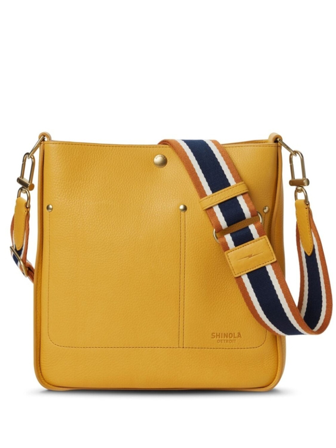 

Shinola сумка через плечо The Pocket, желтый