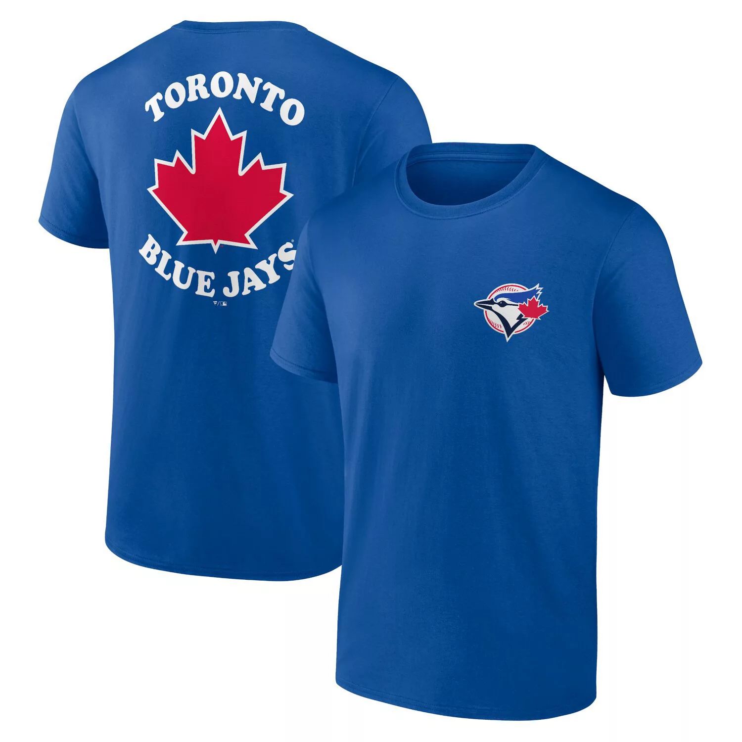 цена Мужская фирменная футболка Royal Toronto Blue Jays Iconic Bring It Fanatics