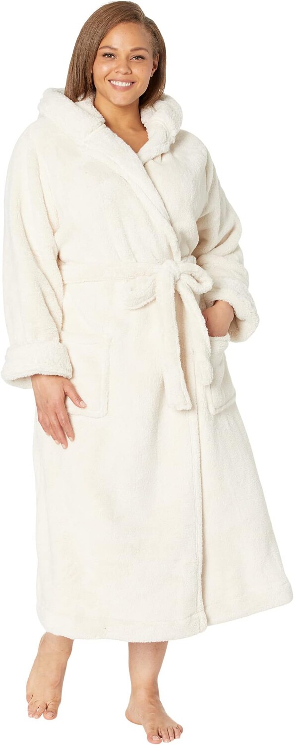 

Халат Plus Size Wicked Plush Robe L.L.Bean, цвет Cream