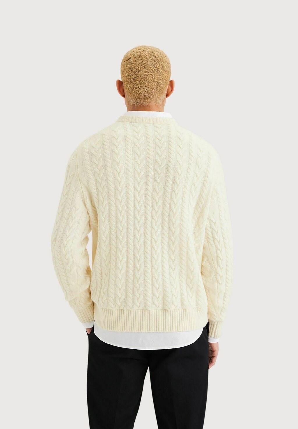 

Джемпер REGULAR FIT CRAFTED CREWNECK DOCKERS, белый