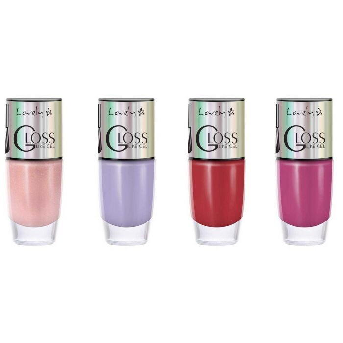

Лак для ногтей Esmalte de Uñas Gloss Like Gel Lovely Makeup, 438