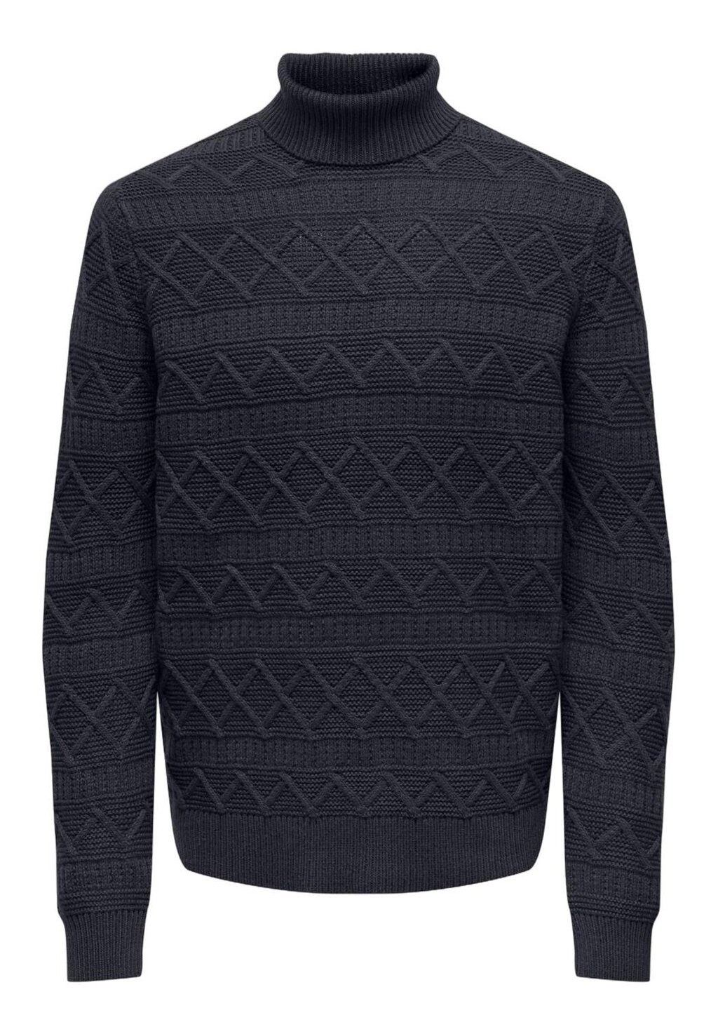 

Свитер ONSWADE REG 5 STRUC ROLL NECK Only & Sons, темно-синий