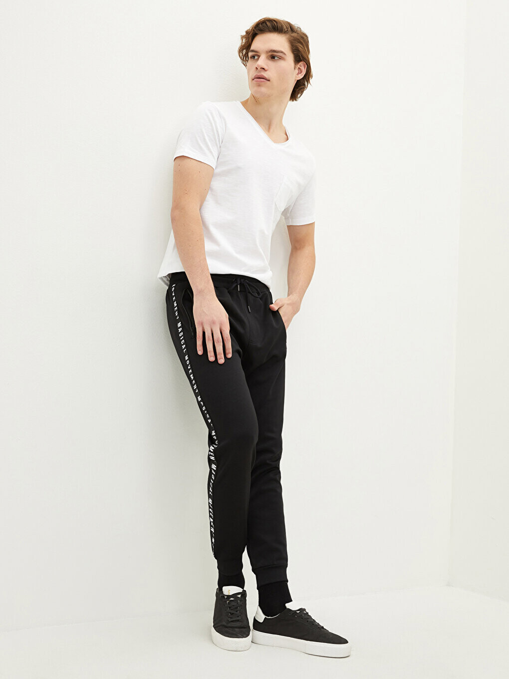 

Мужские спортивные штаны Slim Fit для джоггеров LCW Casual, новый черный