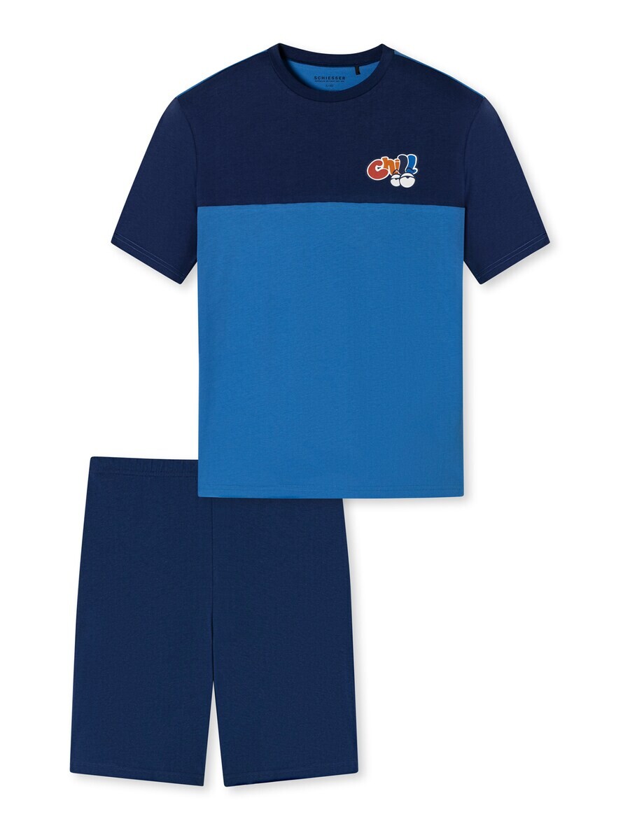 

Пижама SCHIESSER Pajamas Nightwear, синий