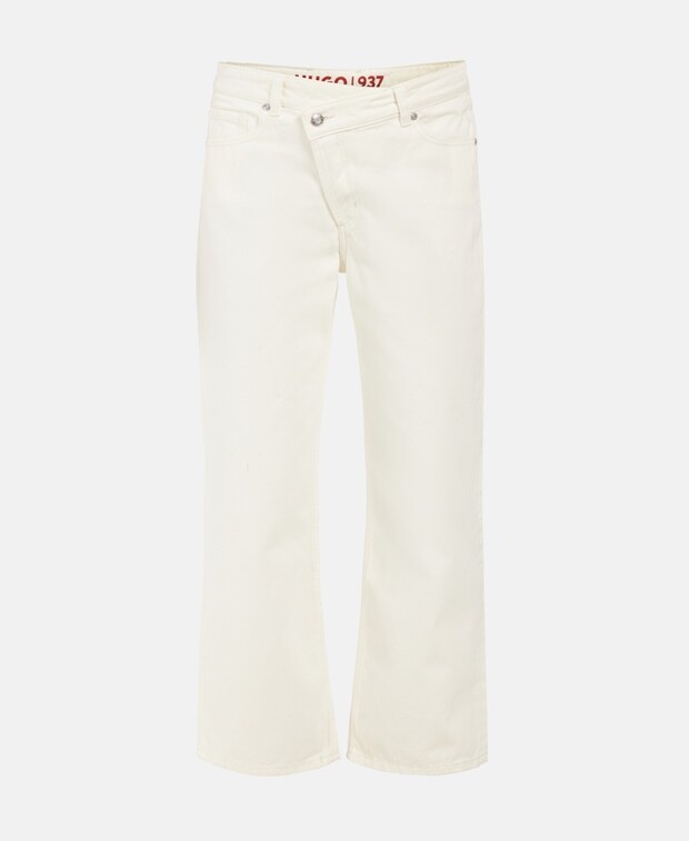 

Джинсы свободного кроя Hugo, цвет Wool White