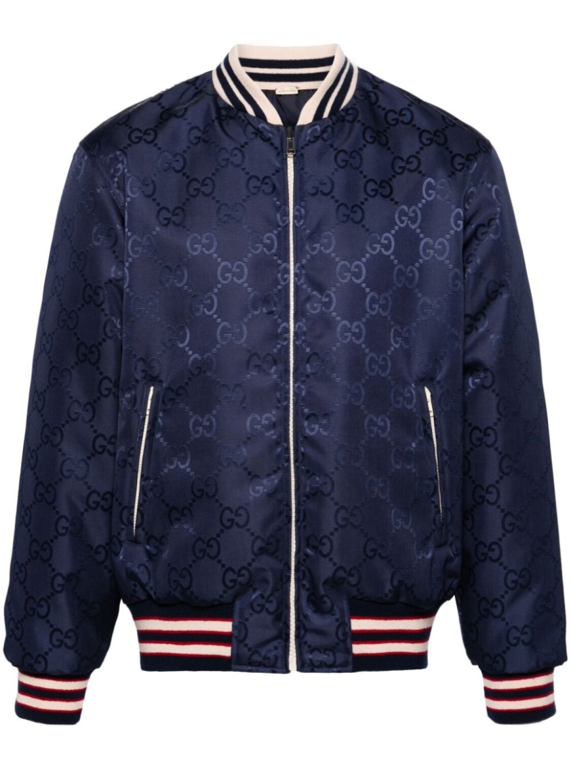 

Gucci двусторонний бомбер, синий