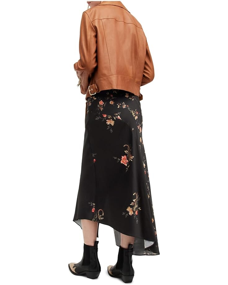 

Юбка AllSaints Luisa Tanana Skirt, черный