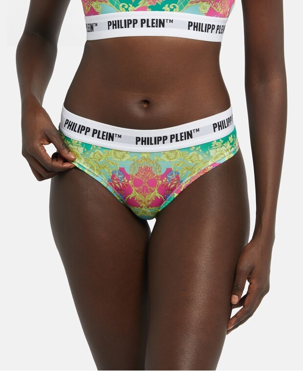 

Стринги, упаковка 2 шт. Philipp Plein, желтый