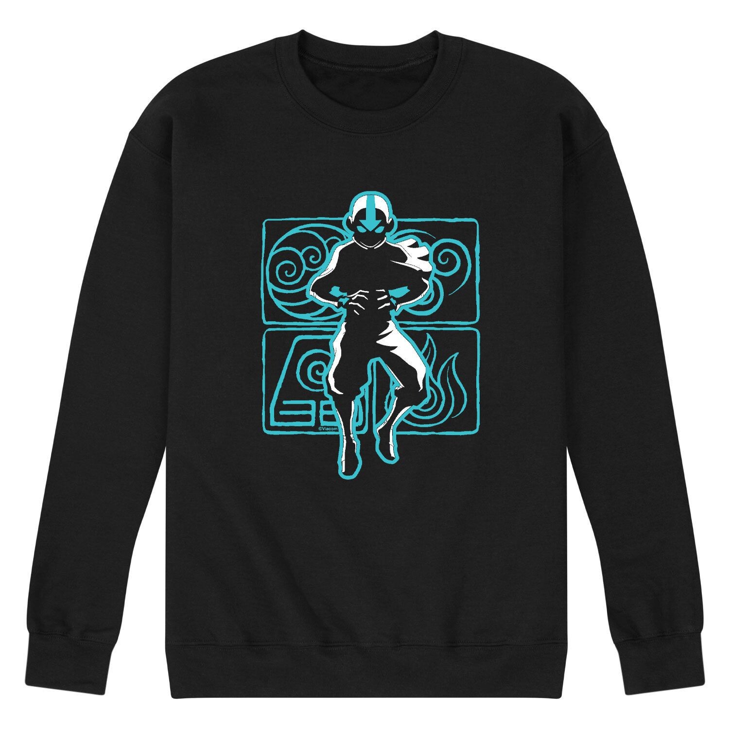 

Мужской свитшот Avatar Aang Airbender Licensed Character