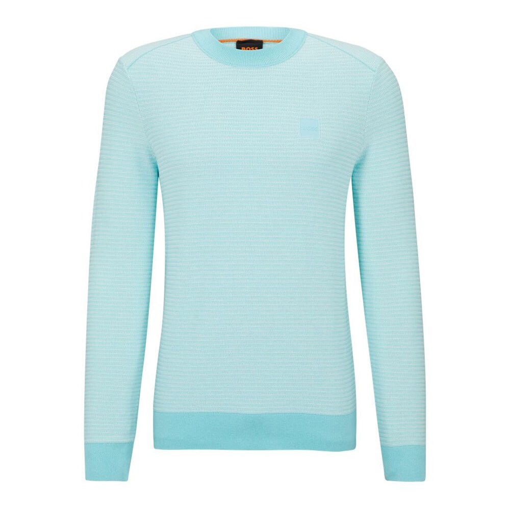 

Свитер BOSS Arbor 10247929 Crew Neck, синий