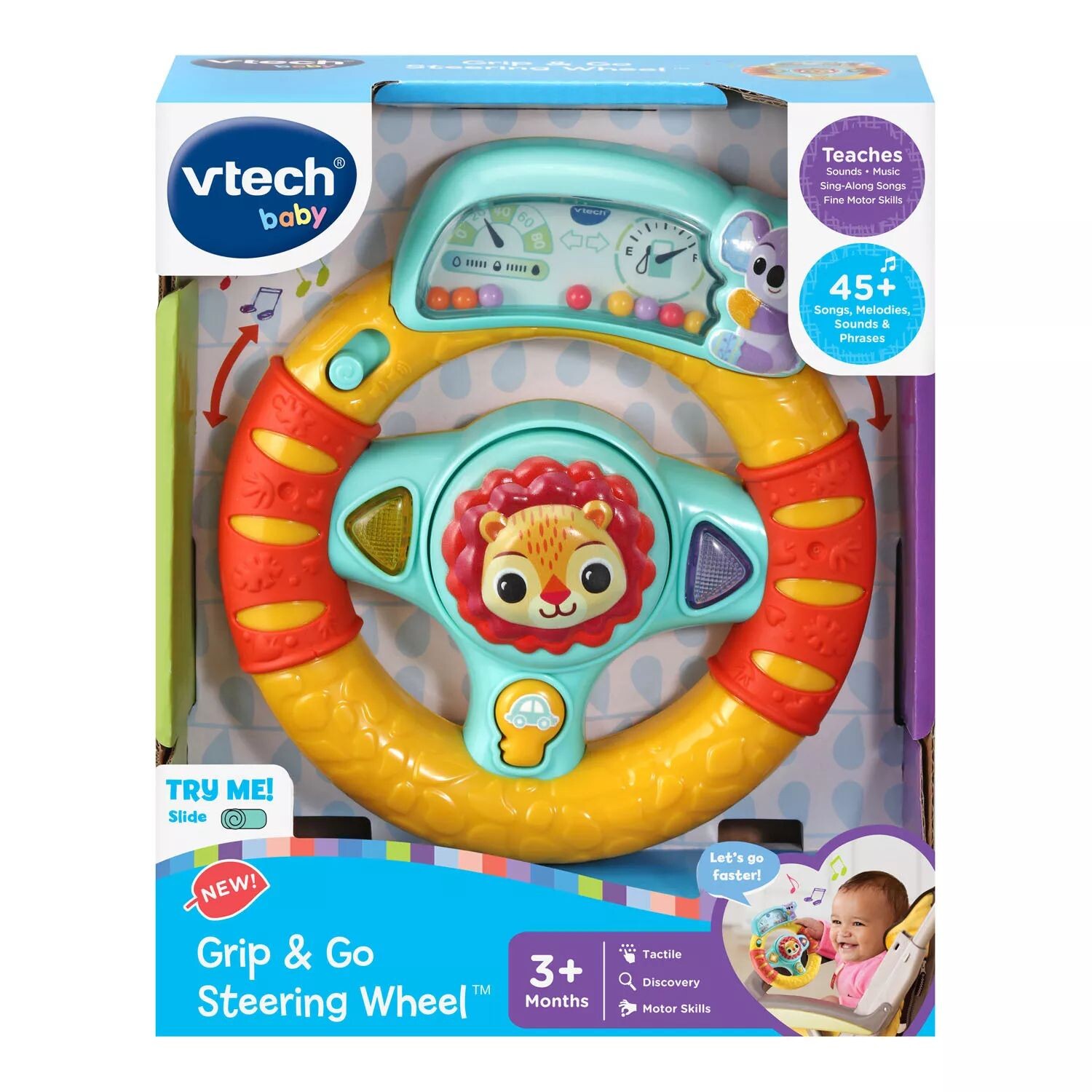 Рулевое колесо VTech Grip & Go VT International