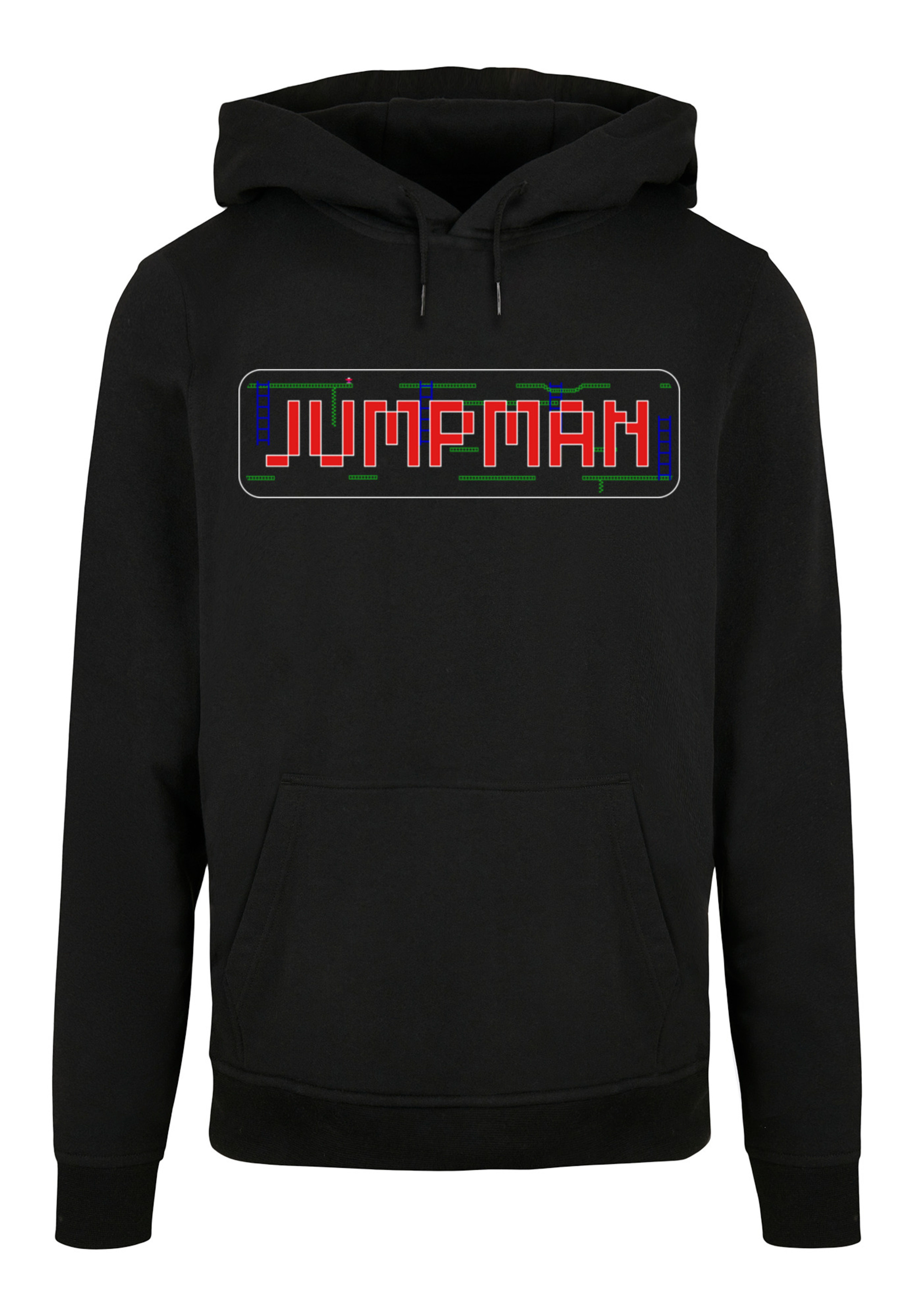 

Пуловер F4NT4STIC Basic Hoodie Retro Gaming Jumpman, черный