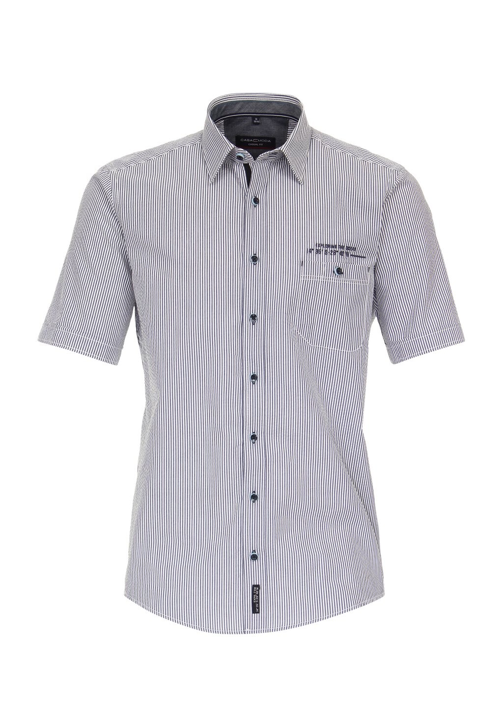 

Рубашка KURZARM GESTREIFT CASUAL FIT CASAMODA, цвет grau