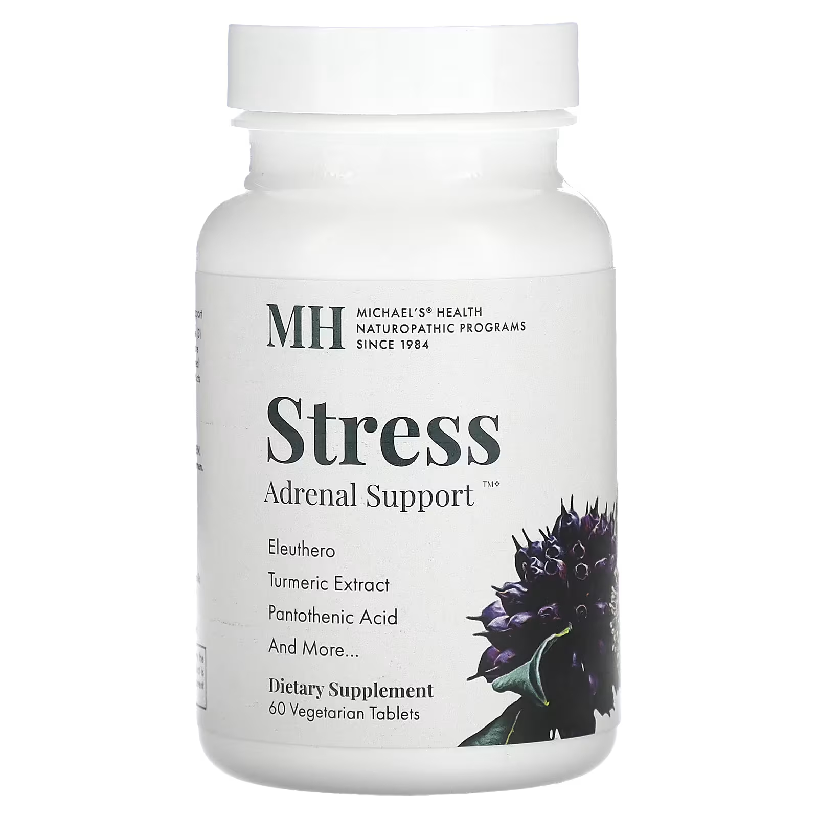 Пищевая добавка Michael's Naturopathic Stress Adrenal Support, 60 вегетарианских таблеток