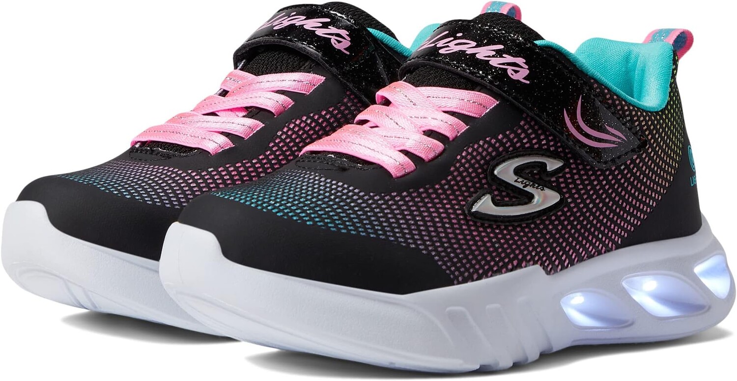 

Кроссовки Sport Lighted - Flicker Flash 303700L SKECHERS KIDS, цвет Black/Multi