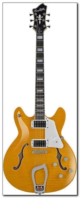 

Электрогитара Hagstrom Super Viking Dandy Dandelion Semi-Hollow Electric, Authorized Dealer, Free Shipping