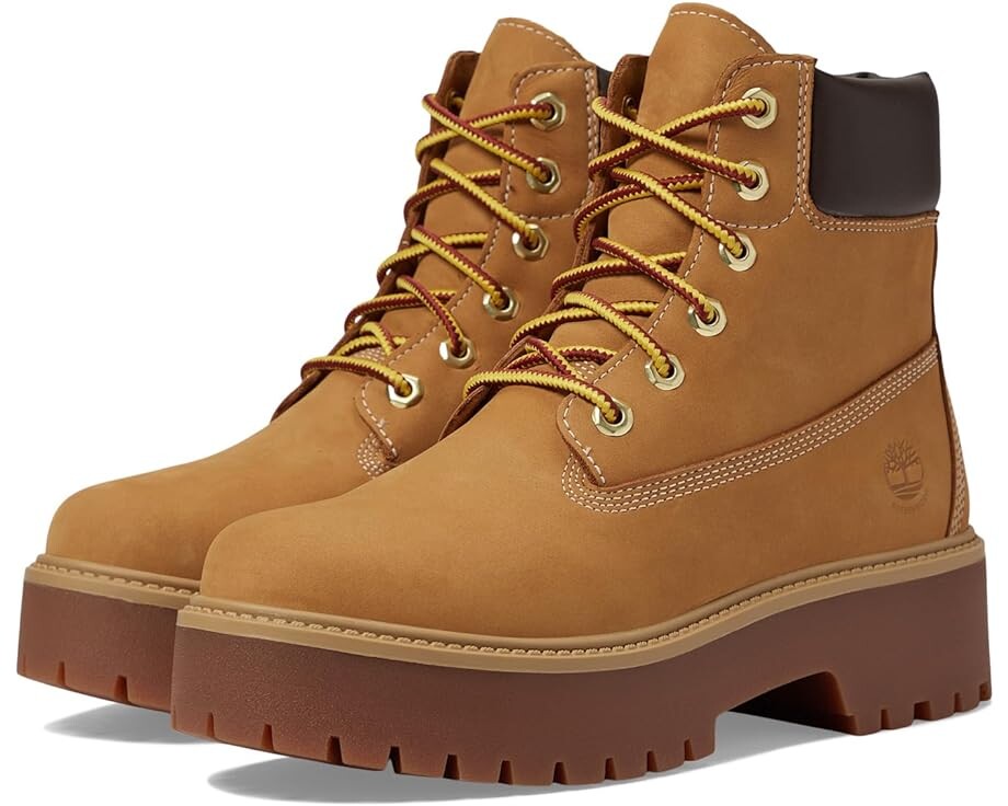 ботинки timberland waterproof boot 12709 wheat buc коричневый Ботинки Timberland Stone Street 6 Waterproof Boot, цвет Wheat Nubuck