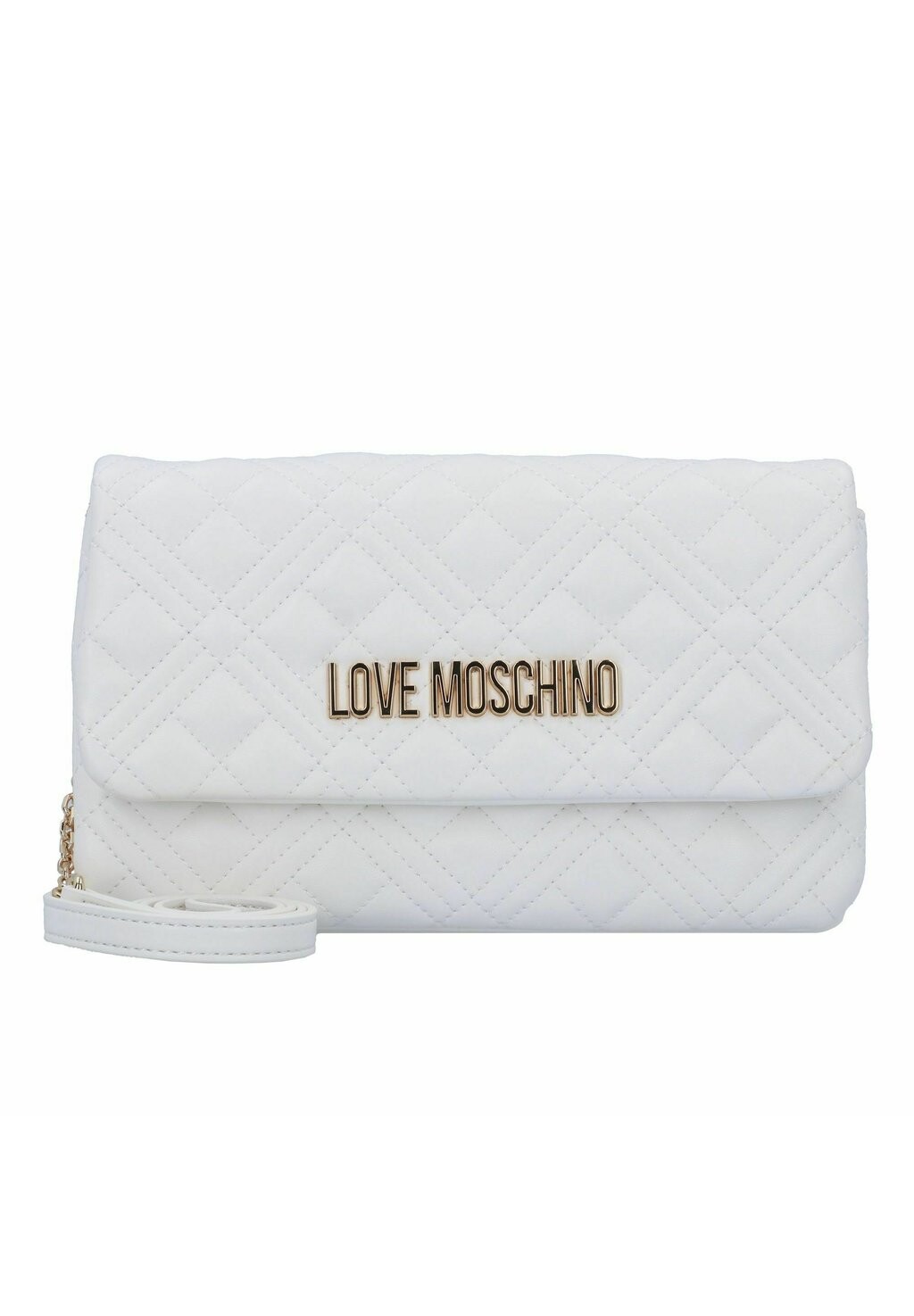 

Сумка на плечо QUILTED Love Moschino, кремовый
