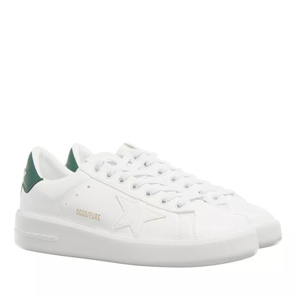 

Кроссовки pure star sneakers white/green Golden Goose, белый