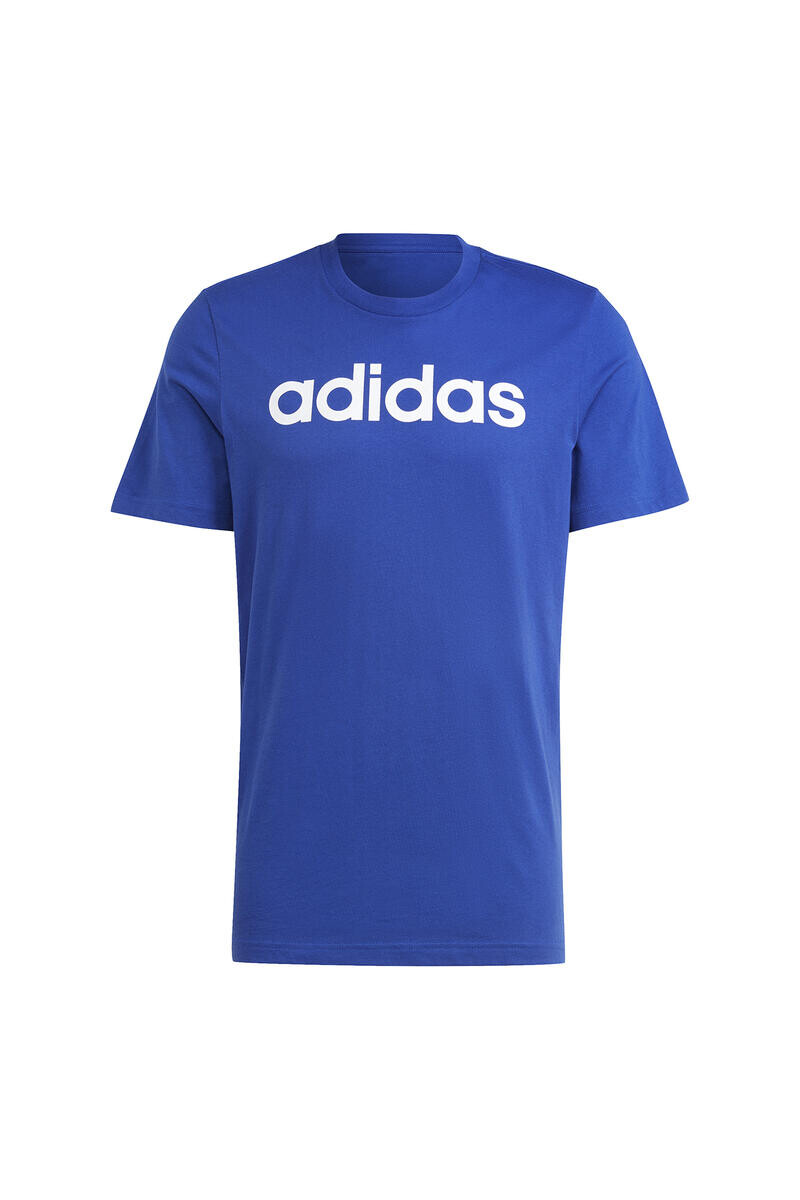 

Хлопковая футболка Adidas с принтом Adidas, синий